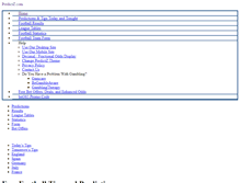 Tablet Screenshot of predictz.com